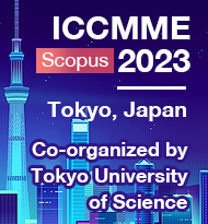 ICMME 2022 cover