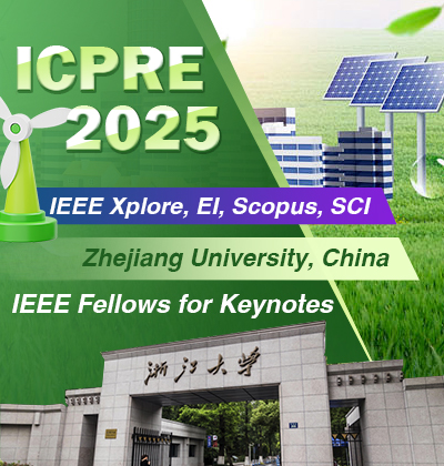 ICPRE 2025 cover