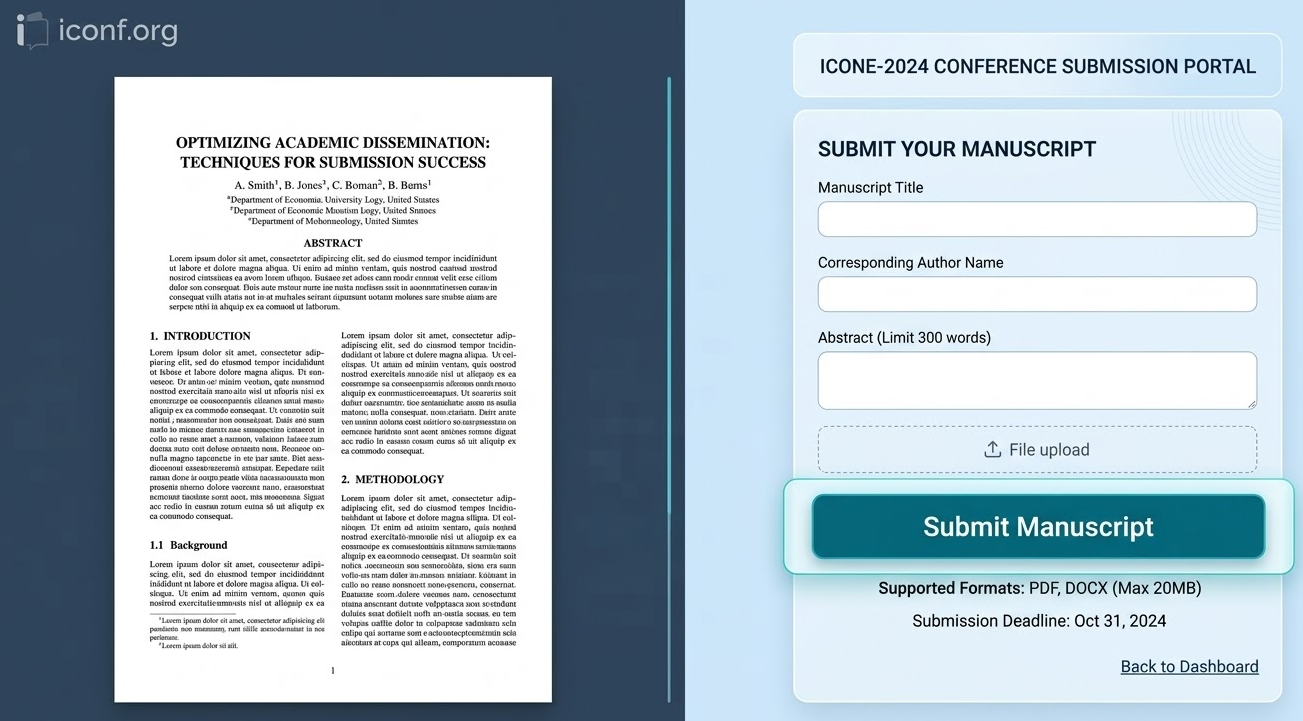 A split-screen graphic. The left side displays a perfectly formatted