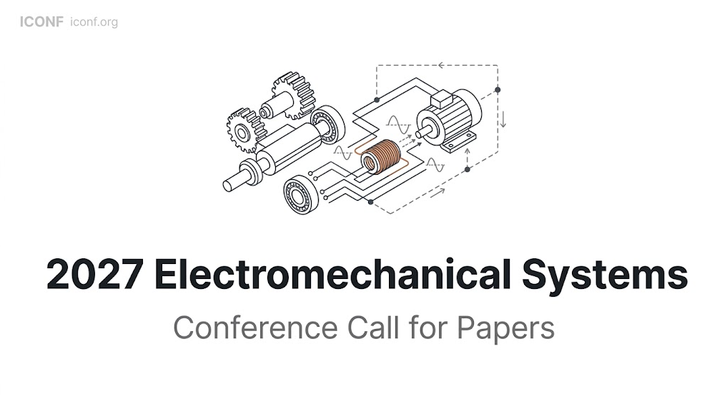 2027 Electromechanical Systems Conference Call for Papers