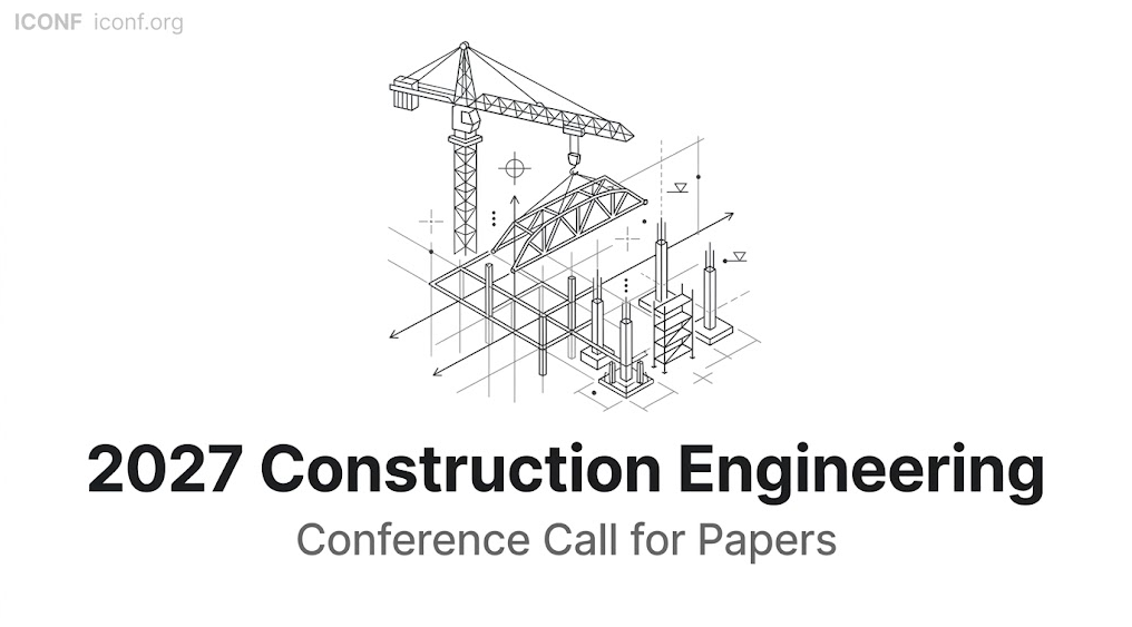 2027 Construction Engineering Conference Call for Papers: Deadlines & Global Schedule